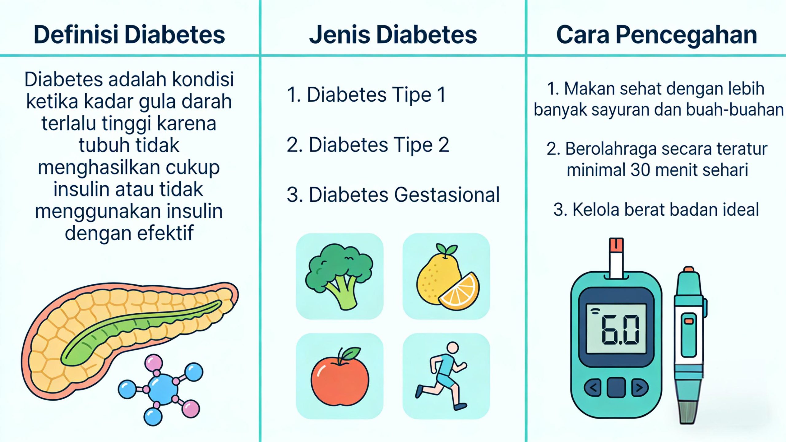 Pengertian Diabetes，Jenis、Gejala、Cara Pencegahan Secara Alami